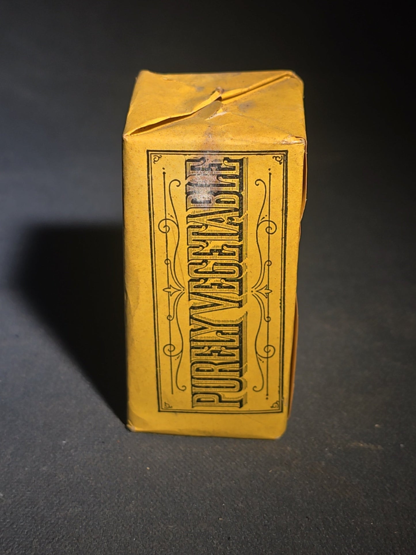 Grouping of 12 Antique and Vintage Pharmaceutical Bottles and Tins including Samson's Liniment, M.A. Thedford's Black Draught Liver Medicine, Dr. I.W. Lyon's Tooth Powder, and Johnson & Johnson Dental Floss
