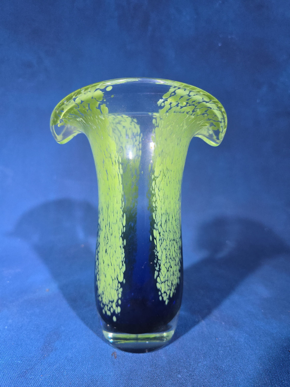 Pair of Vintage Art Glass Vases