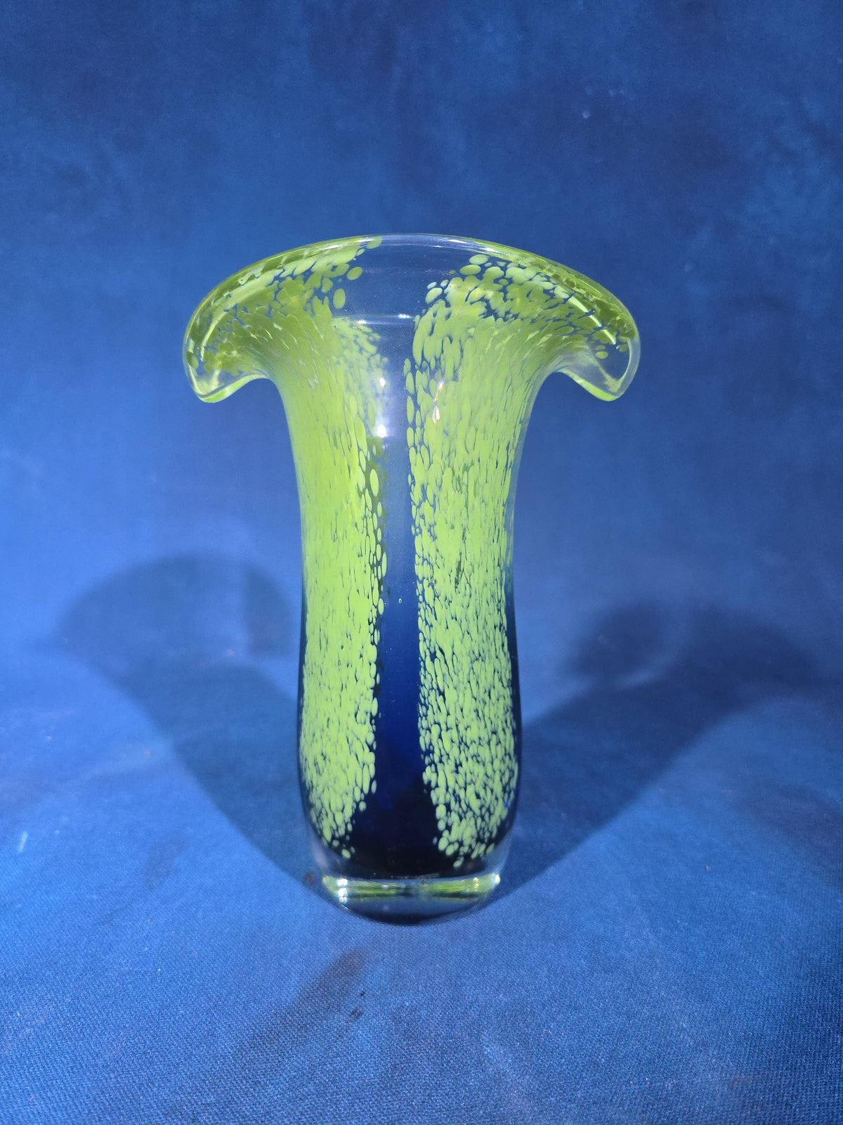 Pair of Vintage Art Glass Vases