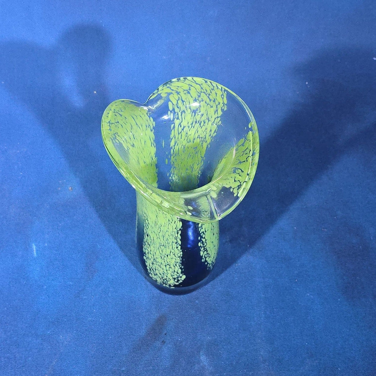 Pair of Vintage Art Glass Vases