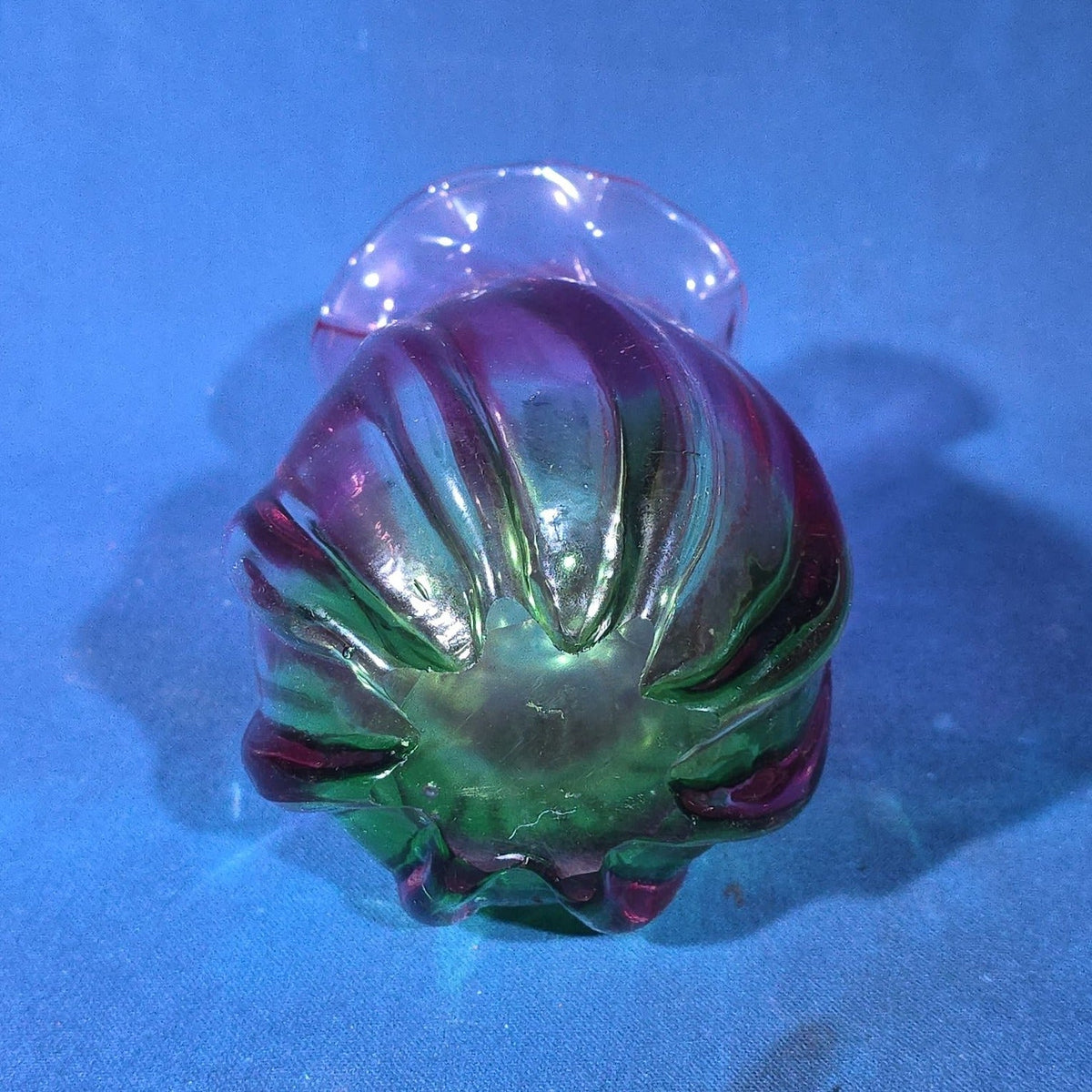 Pair of Vintage Art Glass Vases