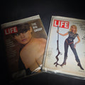 Lot 195 - Pair of Vintage Life Magazines Including March 29, 1968 Jane Fonda Barbarella Cover and May 20, 1966 "The Big Snoop" Electronic Snooping Cover