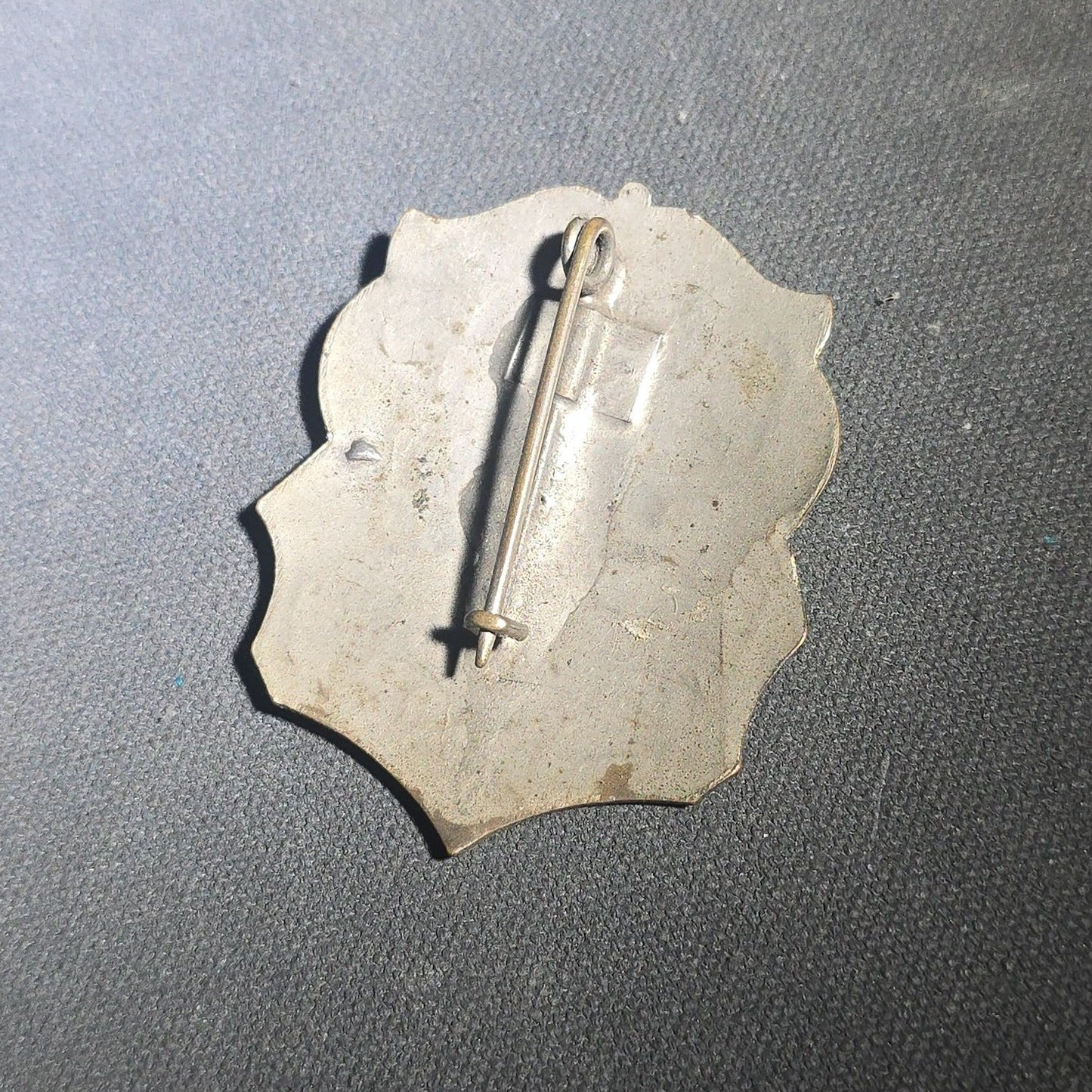 Antique Licensed Newsboy Shield Badge No. 239 B, Boston, Massachusetts, 1900