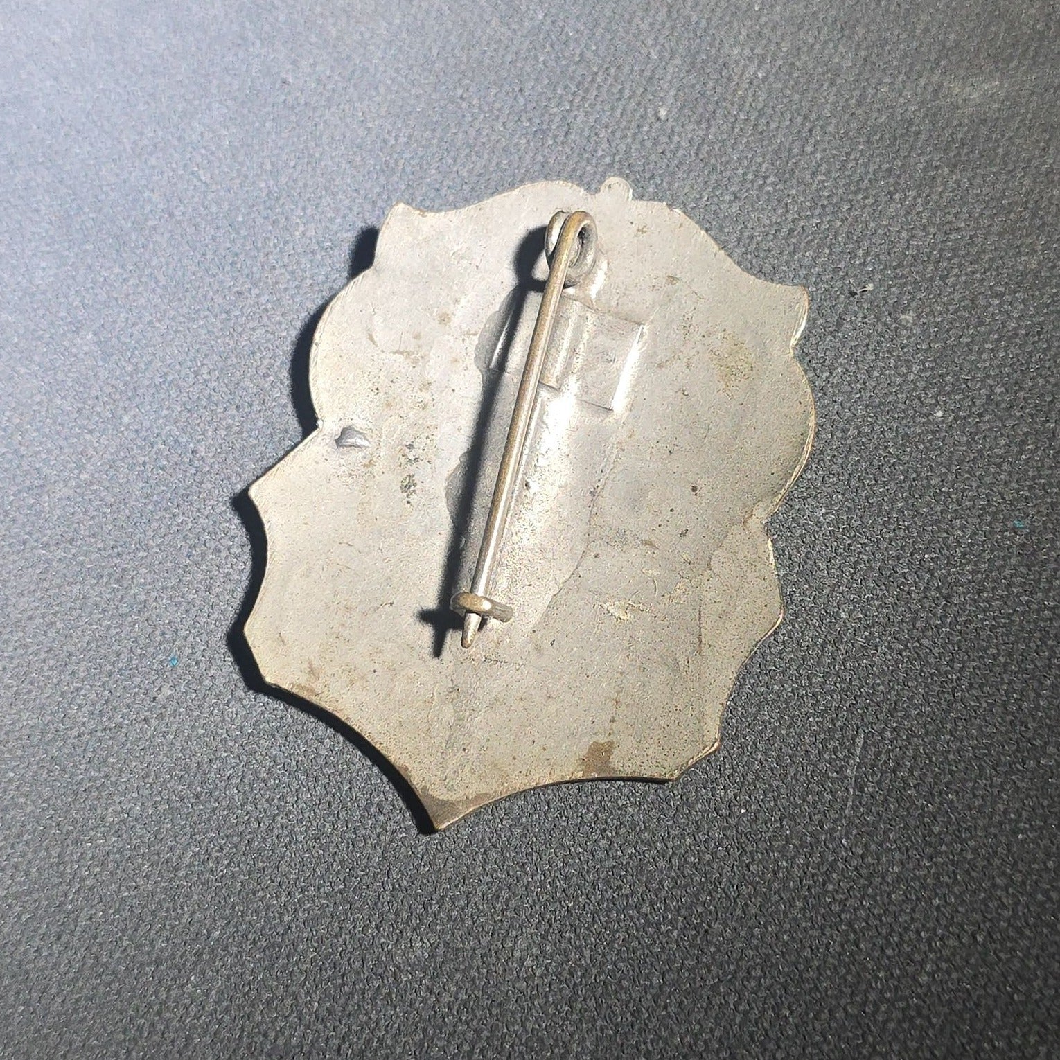 Antique Licensed Newsboy Shield Badge No. 239 B, Boston, Massachusetts, 1900
