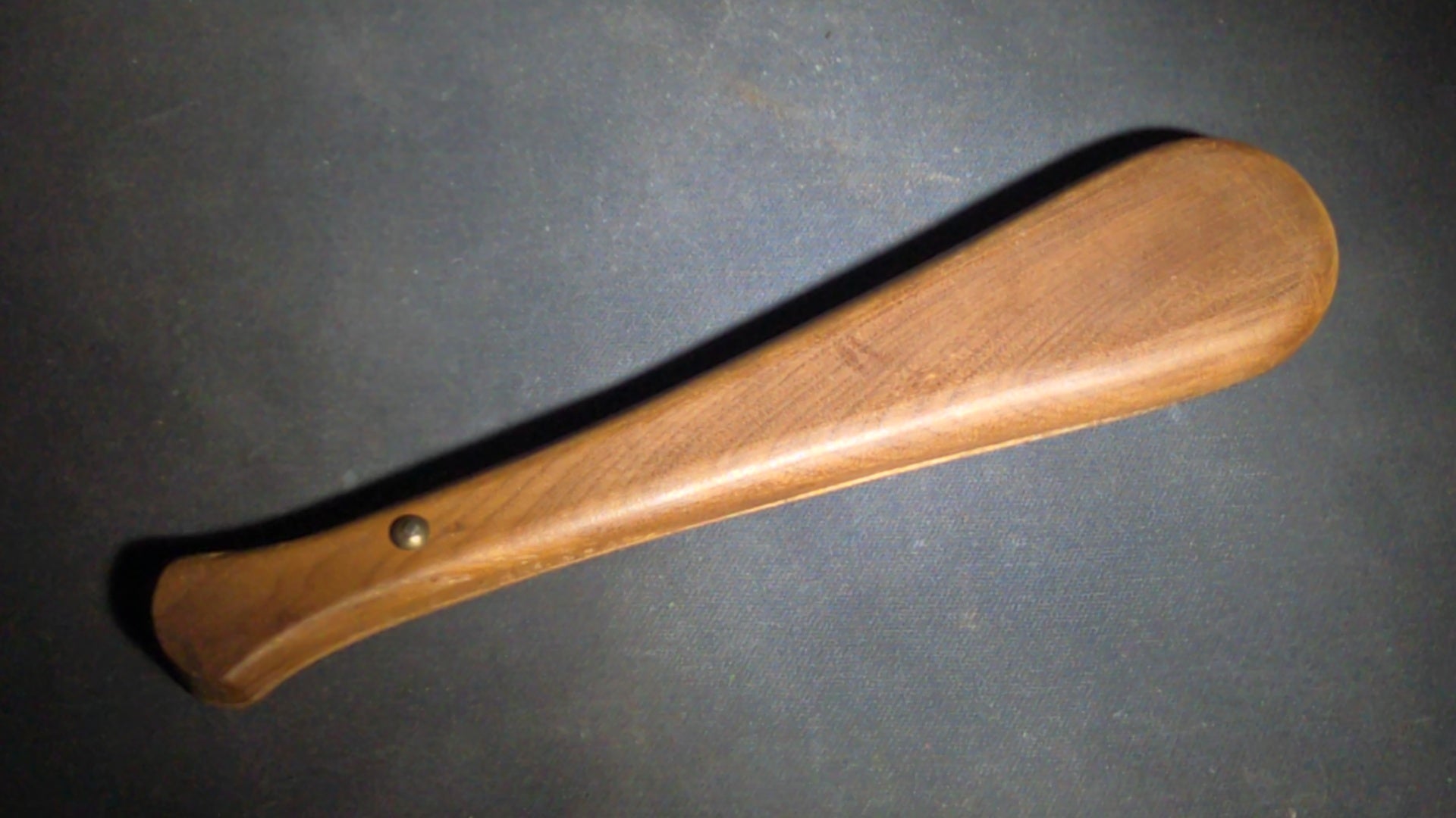 Antique Chinese Portable Opium Scale in Folding Wooden Case with Bone Beam and Brass Pan, Labeled Lin Baocheng Lijin