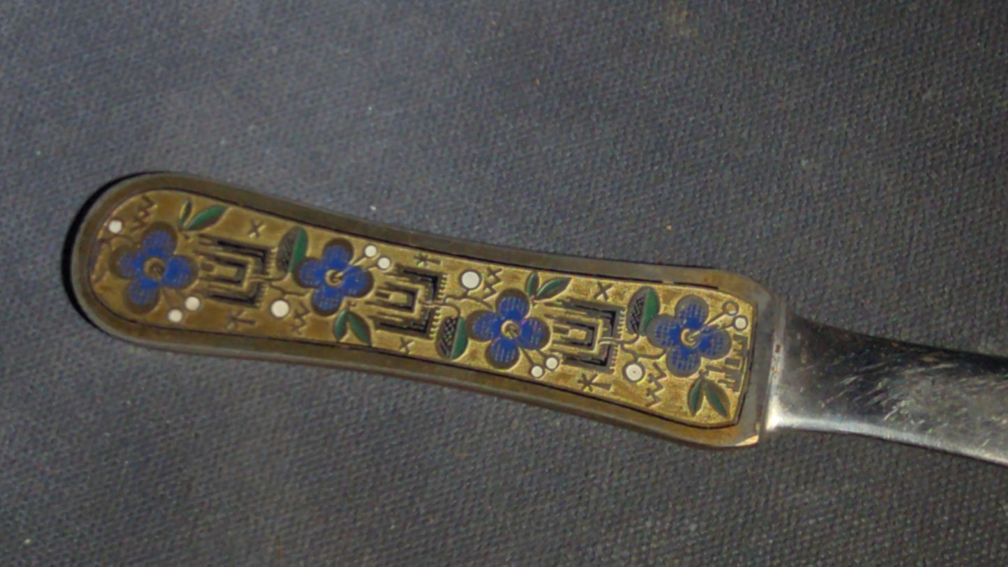 Grouping of Seven Antique and Vintage Smalls including Four Letter Openers, Brass Buckle, Stanley Ruler, and Screw-Top Drill Bit Holder