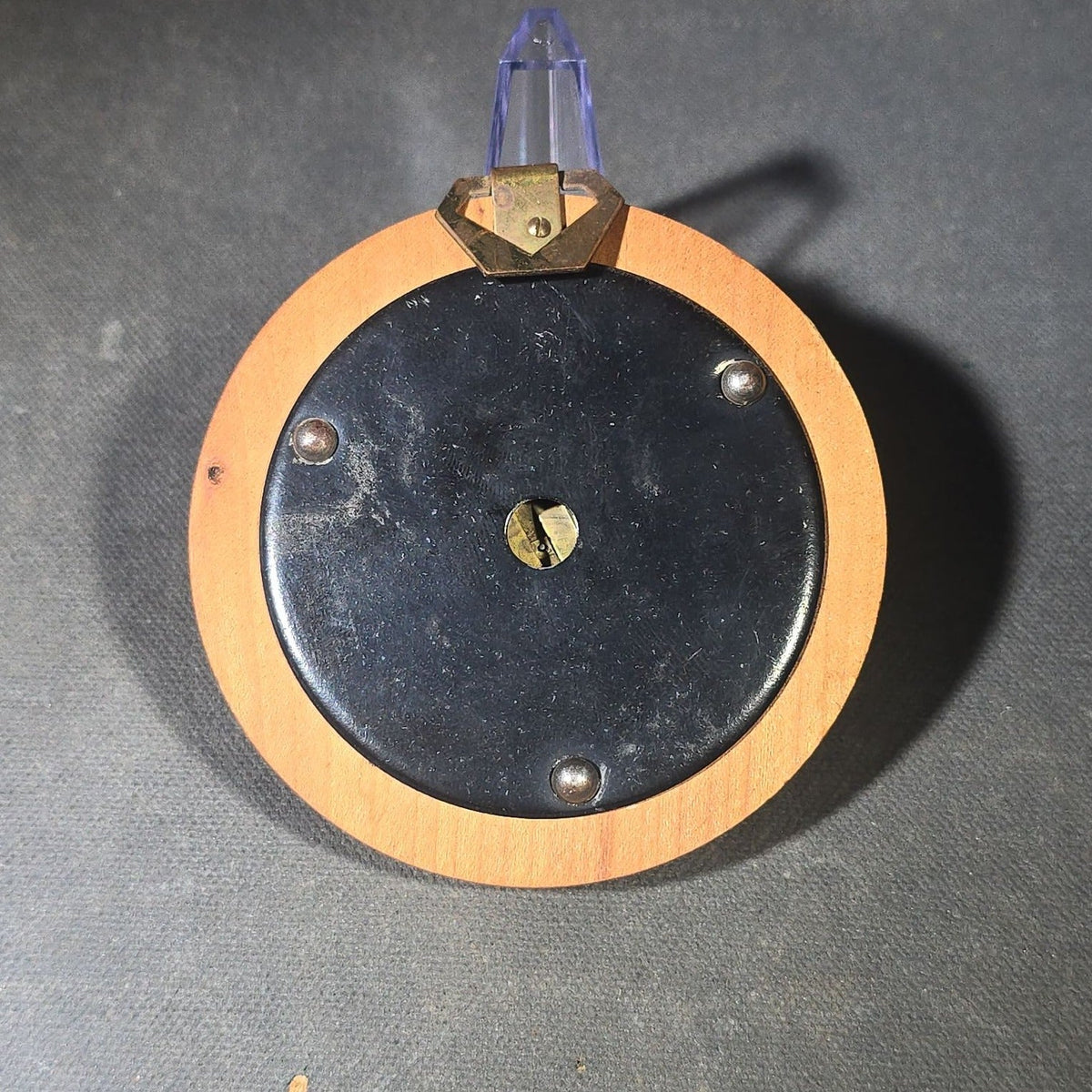 Vintage Superfect Round Dial Wall Thermometer, Germany
