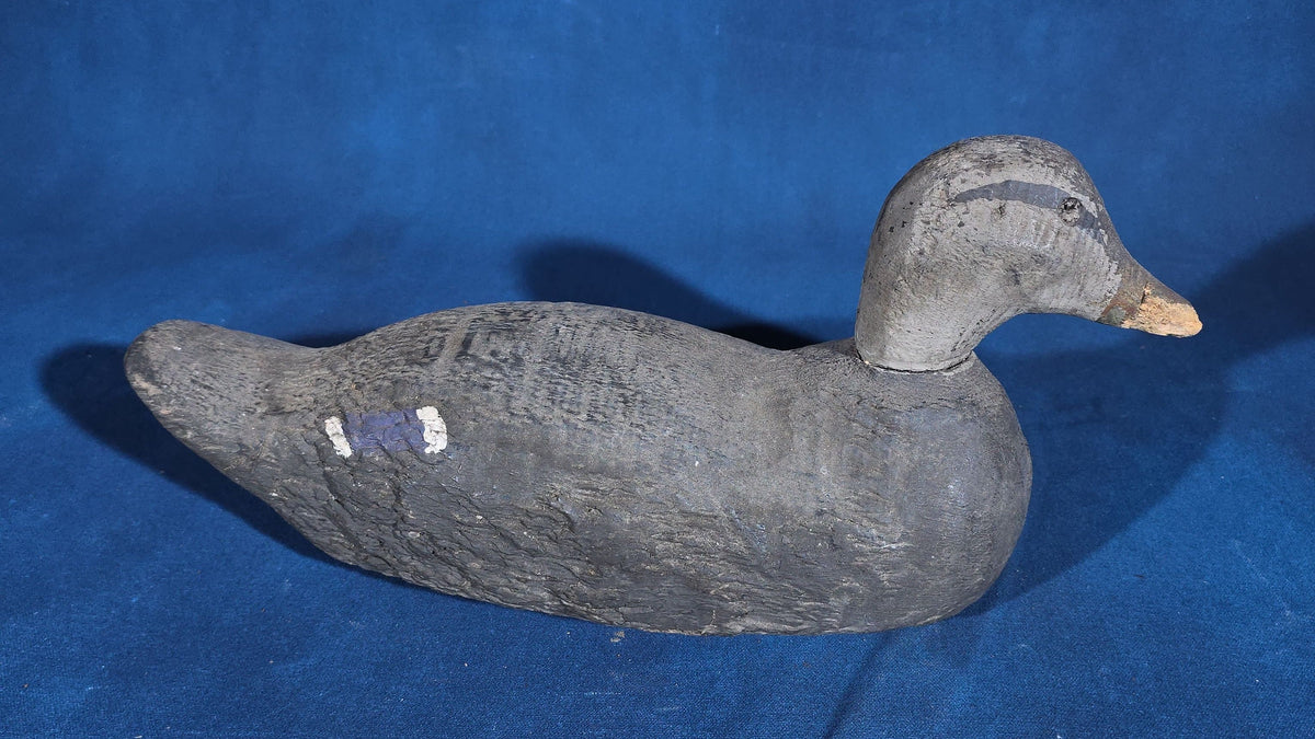 Trio of Antique Hand-Carved and Hand-Painted Wooden Duck Decoys