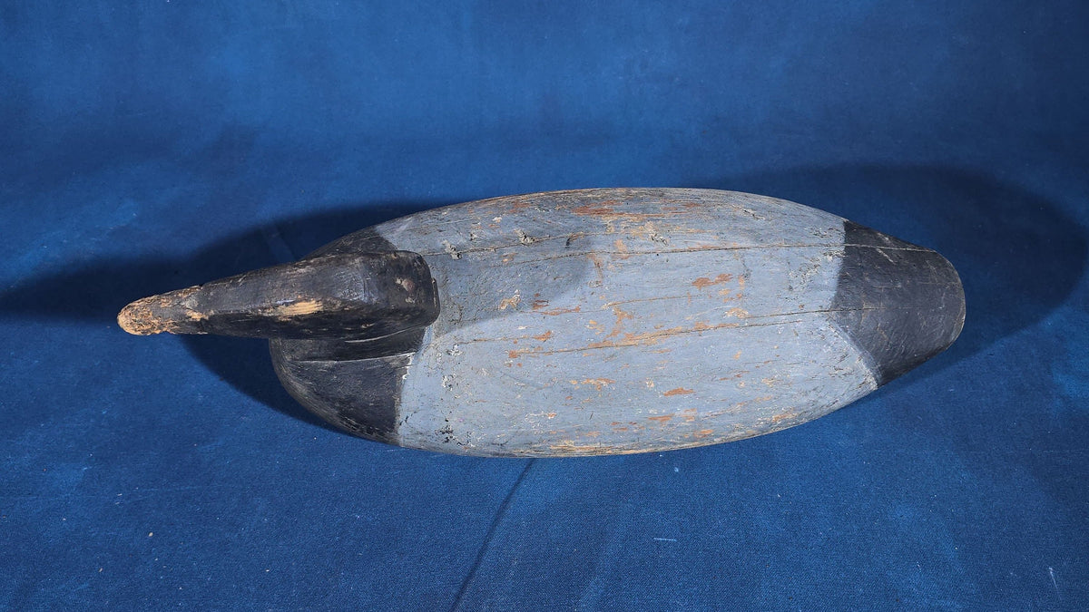 Trio of Antique Hand-Carved and Hand-Painted Wooden Duck Decoys
