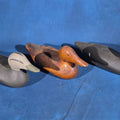 Lot 157 - Trio of Vintage Hand-Carved and Hand-Painted Duck Decoys