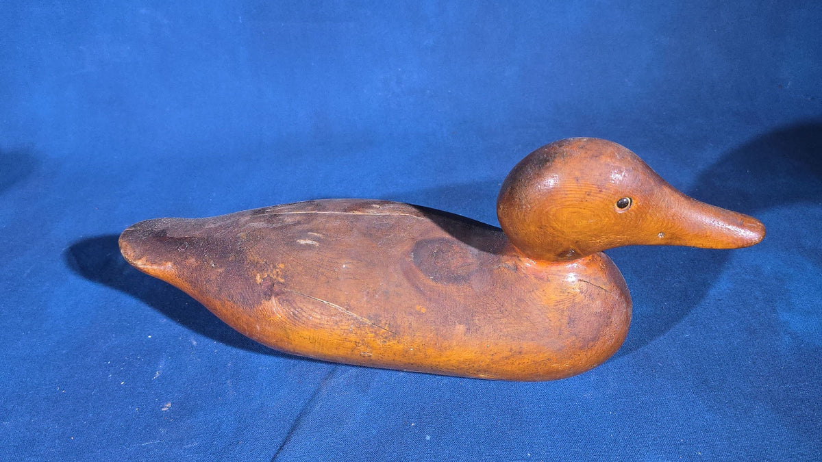 Trio of Vintage Hand-Carved and Hand-Painted Duck Decoys