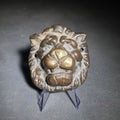 Lot 149 - Vintage Cast Brass Lion Head Architectural Ornament with Mounting Holes