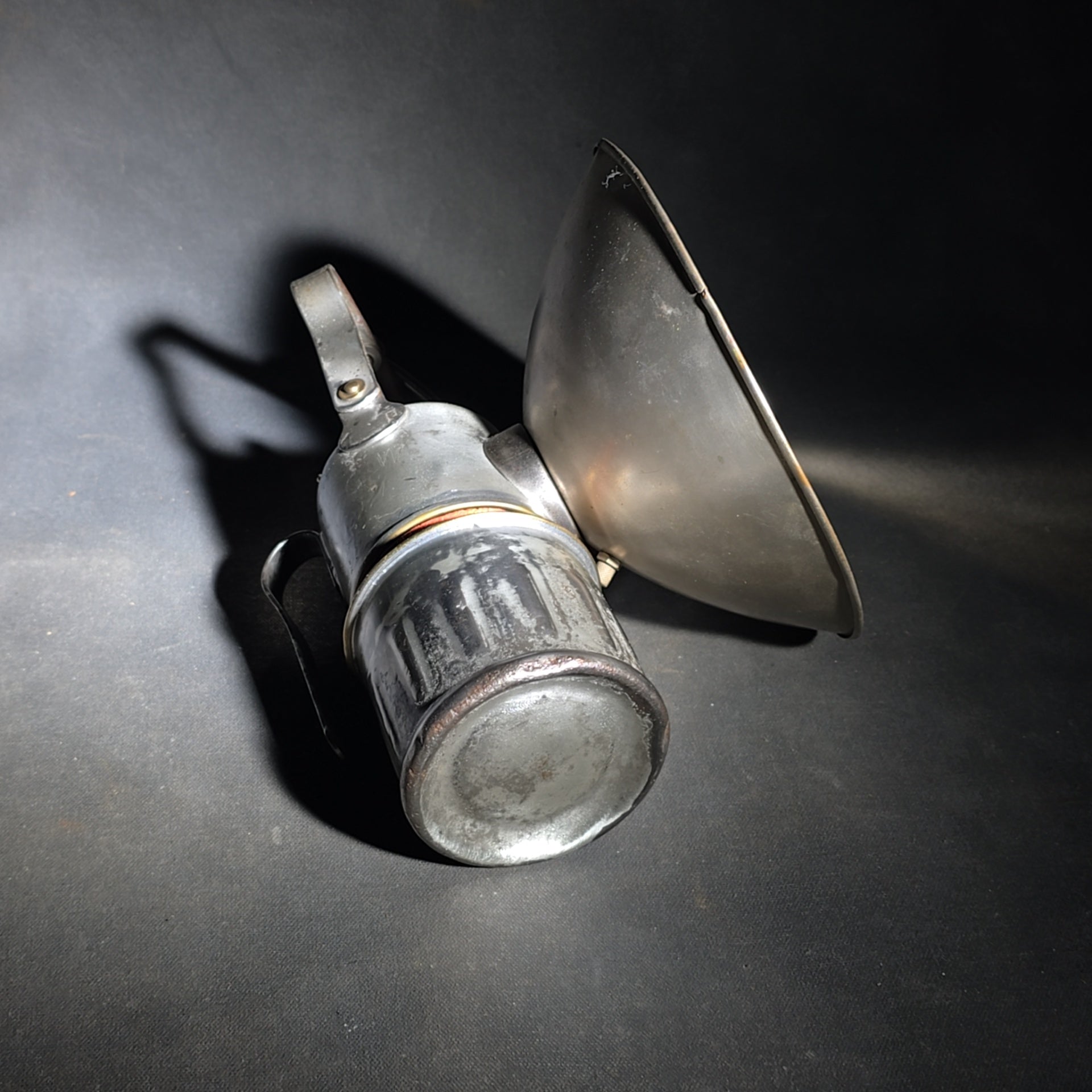 Trio of Vintage Justrite Carbide Mining Lamps