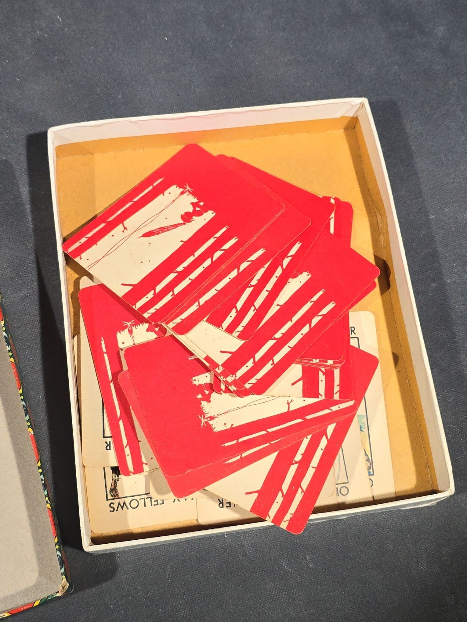 Grouping of Five Antique Card and Letter Games including Okay, Gasoline Alley, Letters and Anagrams, Merry Matches, and Snap, Published by Milton Bradley, Parker Brothers, and McLoughlin Bros.