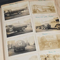 Lot 117 - Vintage Quincy Oil Company Scrapbook with Snapshot Photographs, Newspaper Clippings, and Ephemera Documenting Fred E. Bergfors and Company Operations Across Massachusetts, Circa 1928-1935