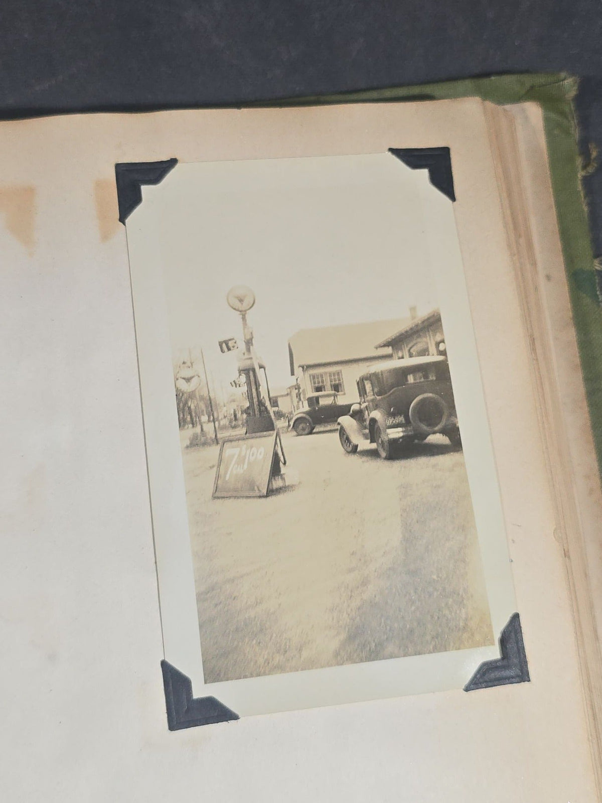 Vintage Quincy Oil Company Scrapbook with Snapshot Photographs, Newspaper Clippings, and Ephemera Documenting Fred E. Bergfors and Company Operations across Massachusetts, Circa 1928-1935