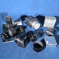 Lot 092 - Vintage Hasselblad 500c/M Medium Format Camera with Carl Zeiss Planar 80mm and Distagon Lenses, Film Back, Prism Viewfinder, Extension Tube, and Accessories