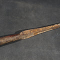 Lot 134 - Antique Iron Spearhead with Socket, 13-1/4" L