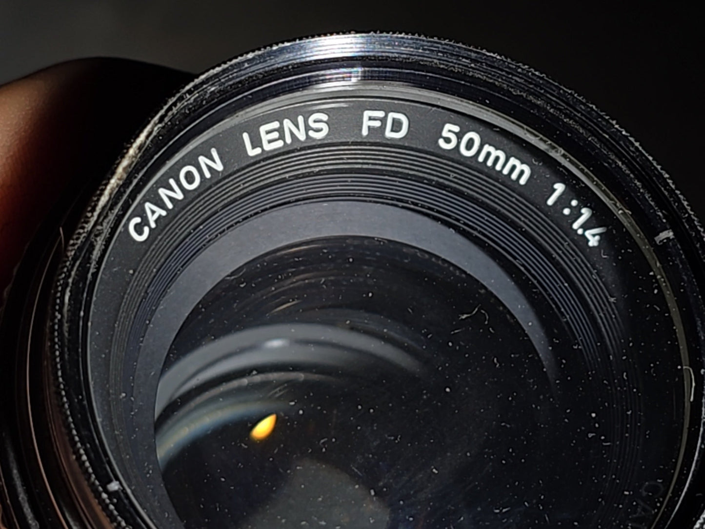 Vintage Canon FTb QL 35mm S.L.R. Camera with Canon FD 50mm f/1.4 Lens