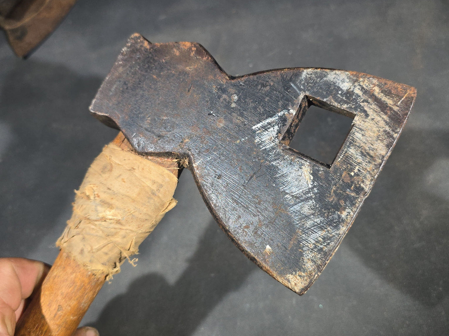 Trio of Antique Hatchets including One Marked Collins