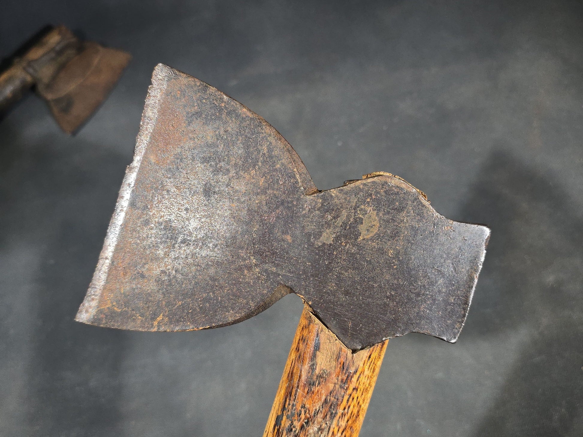 Trio of Antique Hatchets including One Marked Collins