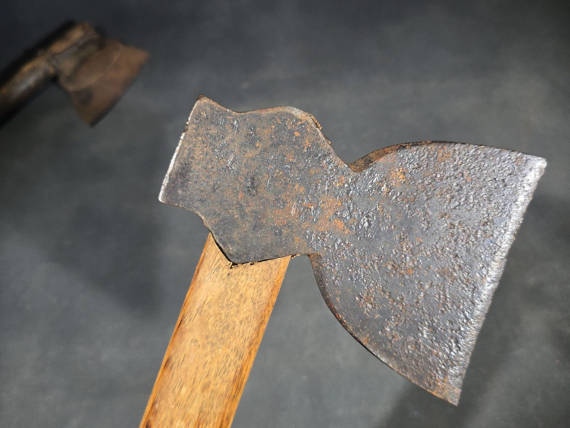 Trio of Antique Hatchets including One Marked Collins