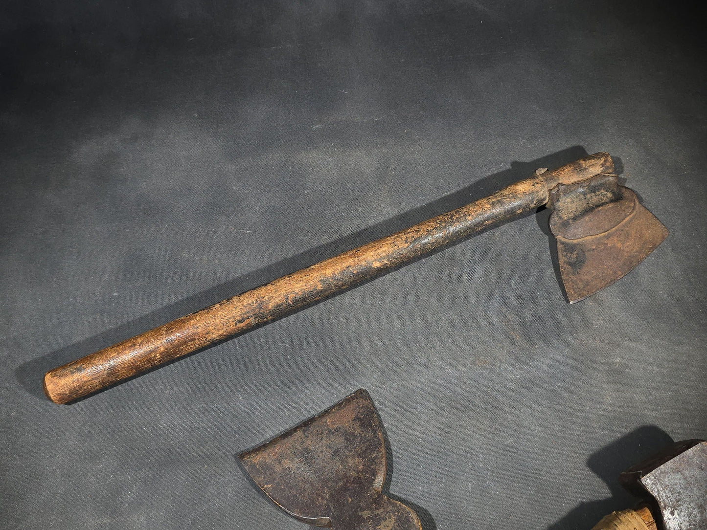 Trio of Antique Hatchets including One Marked Collins