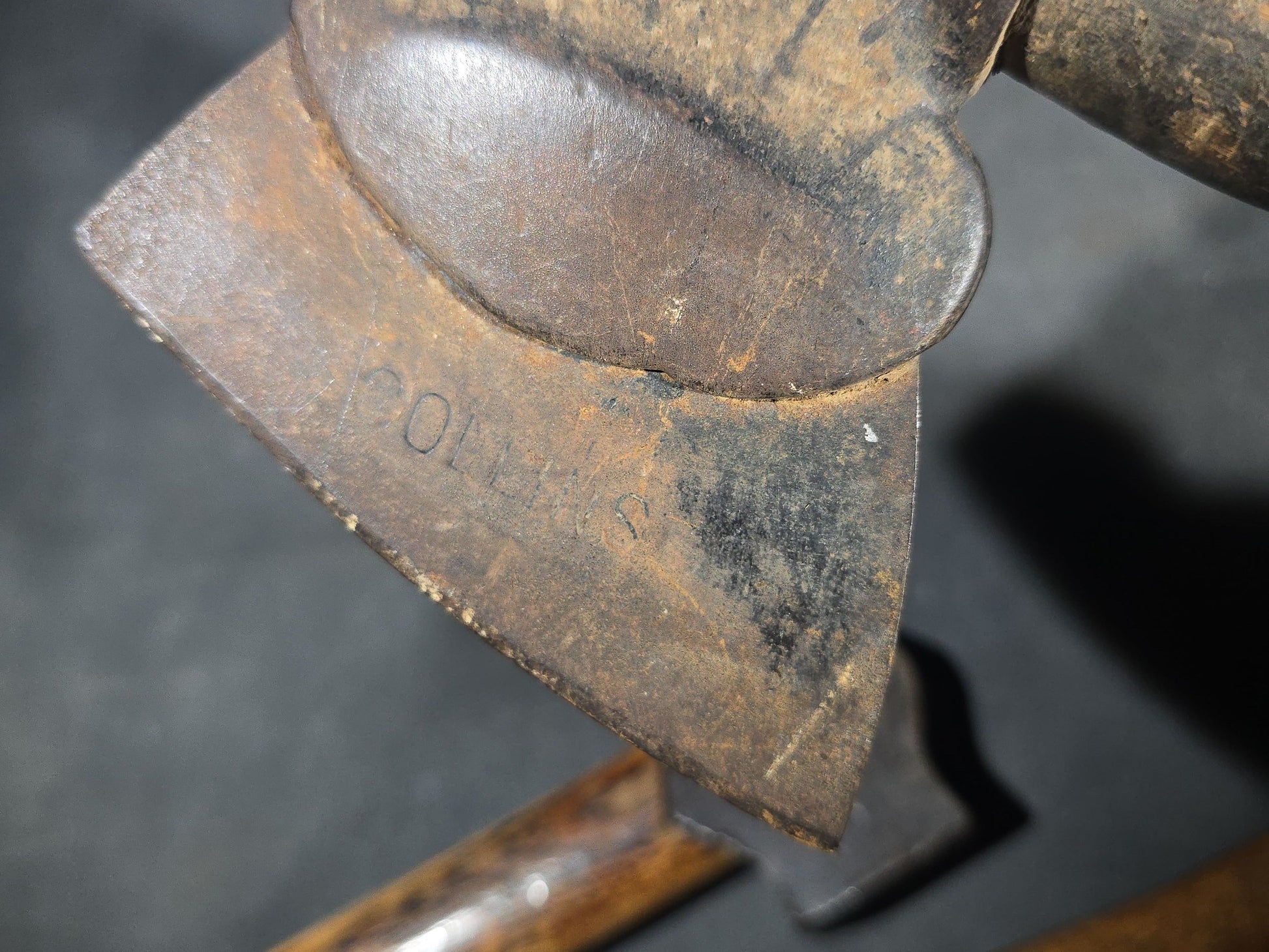 Trio of Antique Hatchets including One Marked Collins