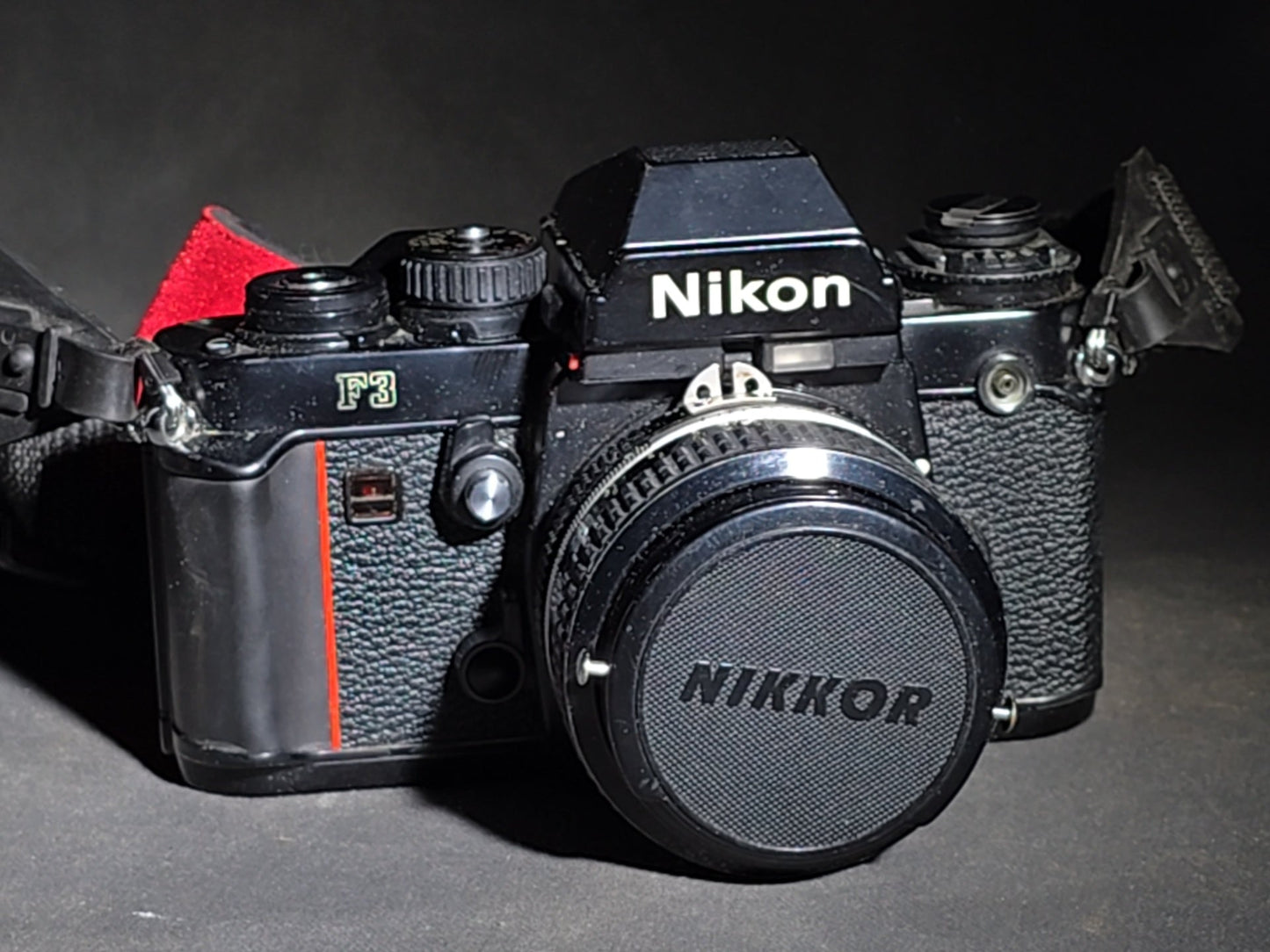Vintage Nikon F3 35mm S.L.R. Film Camera Body with Nikon Nikkor 50mm f/1.4 Lens