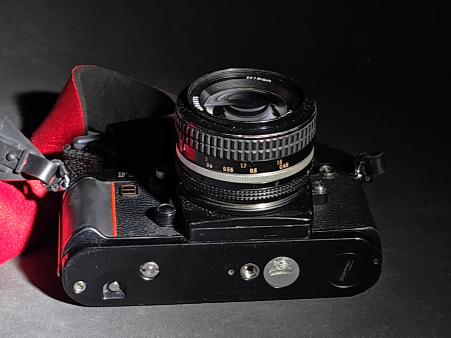 Vintage Nikon F3 35mm S.L.R. Film Camera Body with Nikon Nikkor 50mm f/1.4 Lens