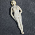 Lot 138 - Vintage Miniature Plastic Nude Female Novelty Figure, 2" H