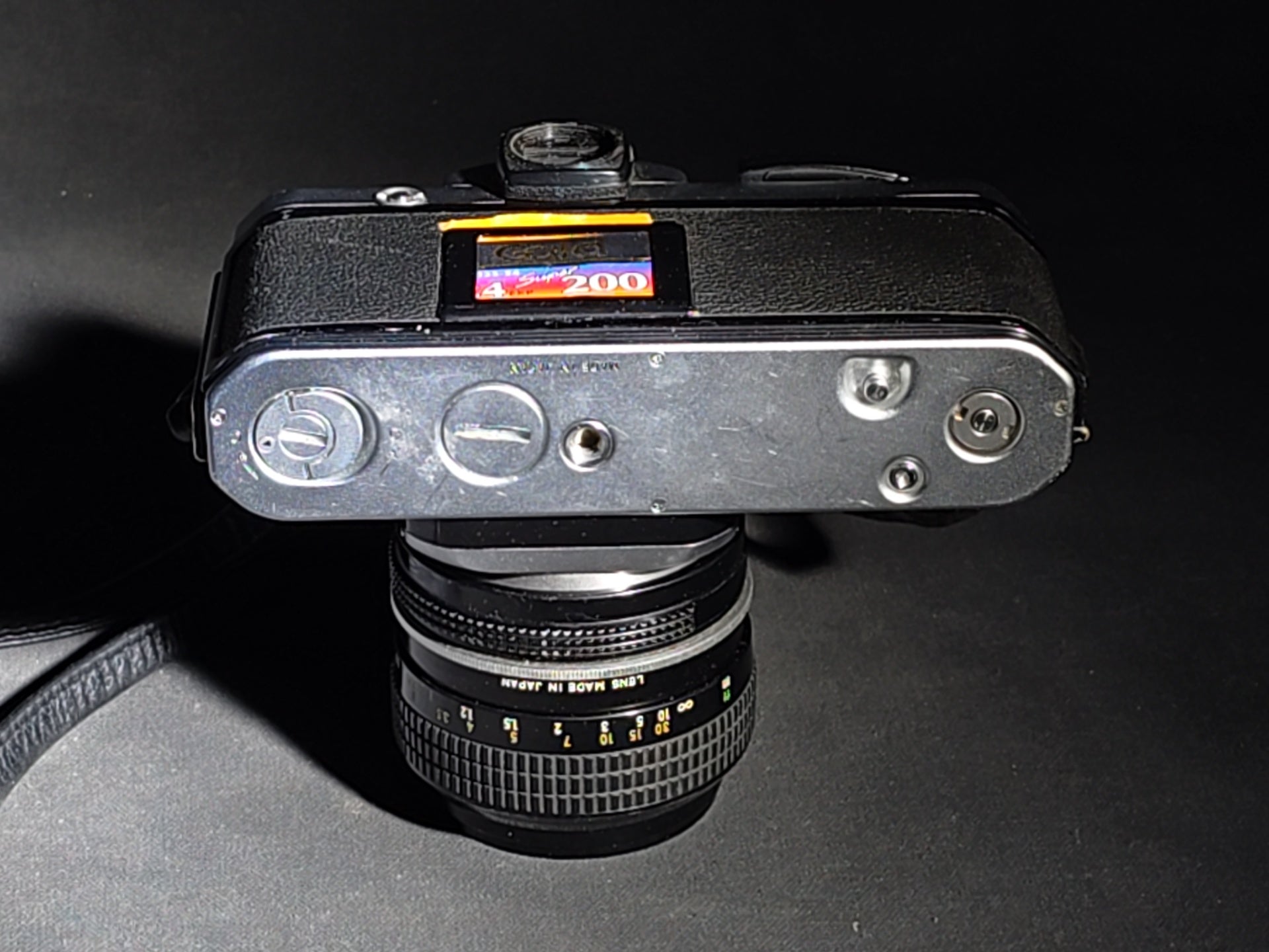 Vintage Nikon F2 35mm S.L.R. Film Camera Body with Nikon Nikkor 50mm F/1.4 Lens