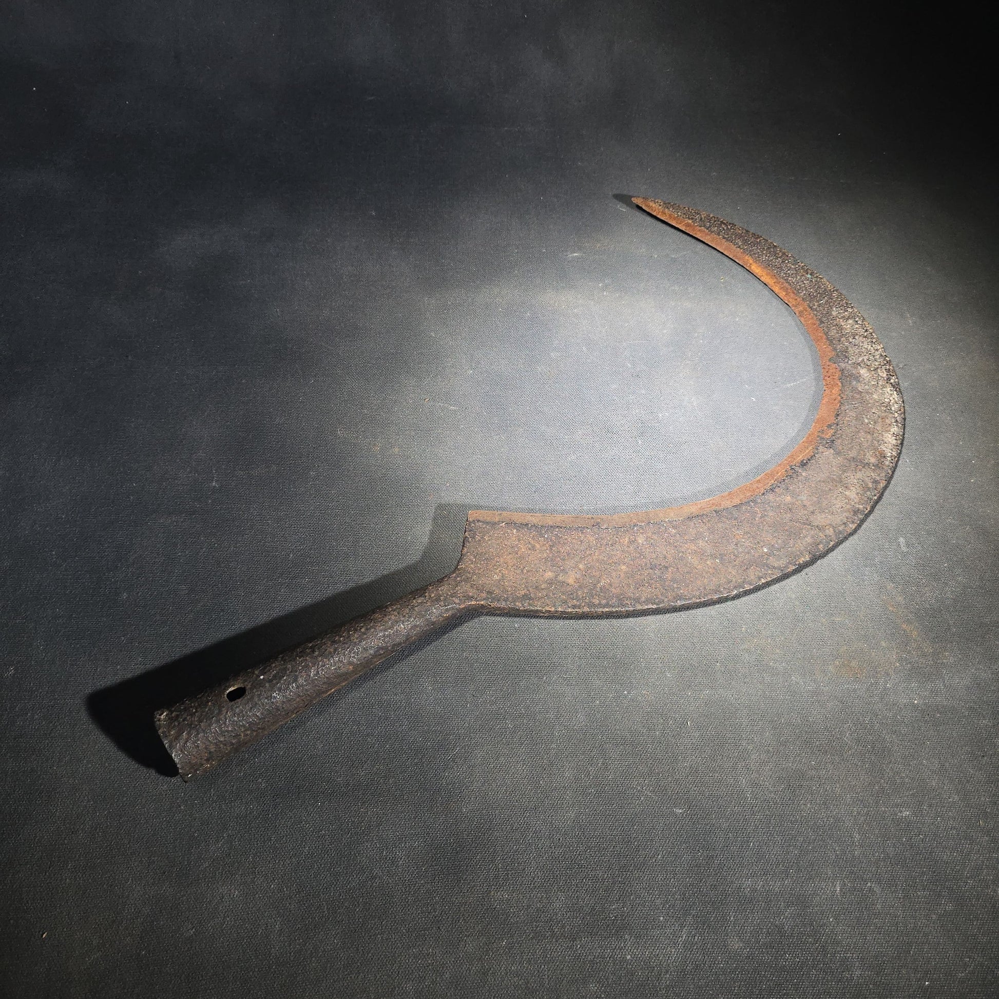 Antique Iron Sickle Blade