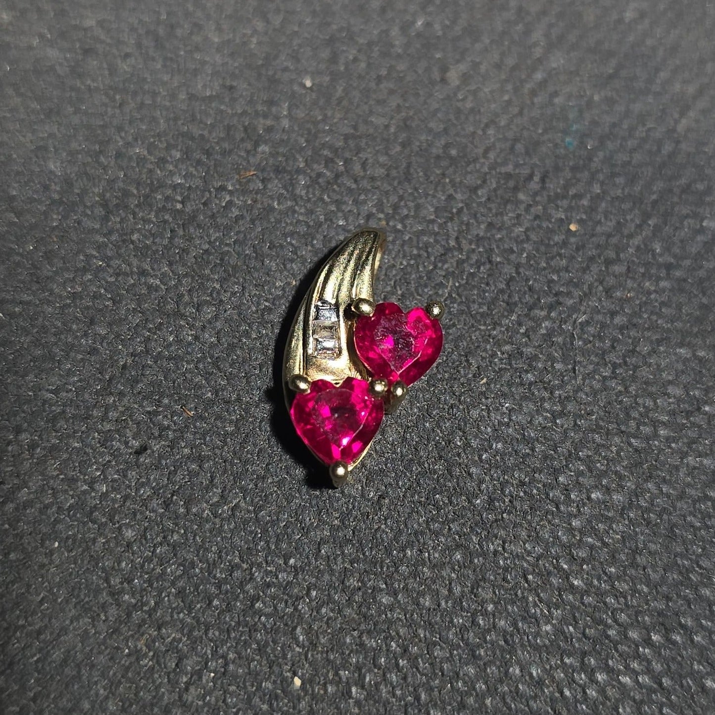 Grouping of Vintage and Modern Jewelry Pieces Including Two 14k Gold Pieces at 2.29 Grams Total Weight, One 10k Gold Piece at 0.99 Grams Total Weight, Sterling Silver Ring, Gold-Filled, and Costume Pieces