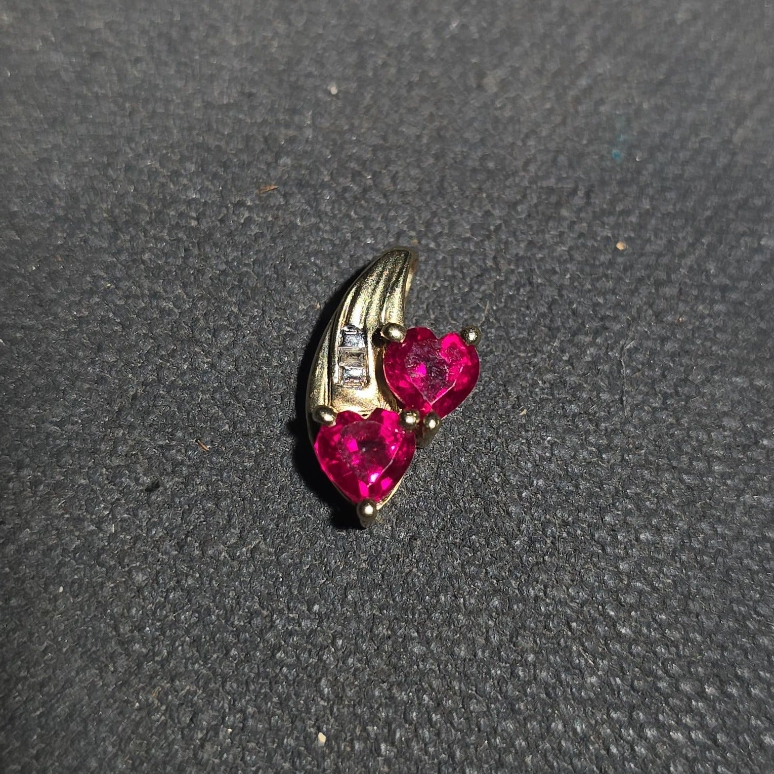 Grouping of Vintage and Modern Jewelry Pieces Including Two 14k Gold Pieces at 2.29 Grams Total Weight, One 10k Gold Piece at 0.99 Grams Total Weight, Sterling Silver Ring, Gold-Filled, and Costume Pieces