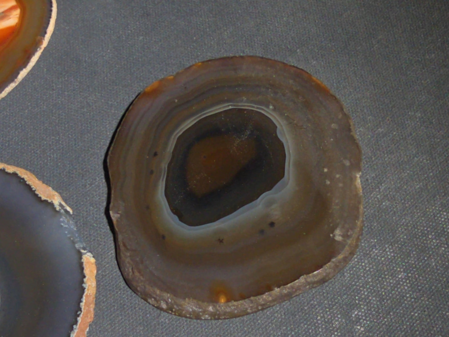 Grouping of 15 Polished Agate Slices