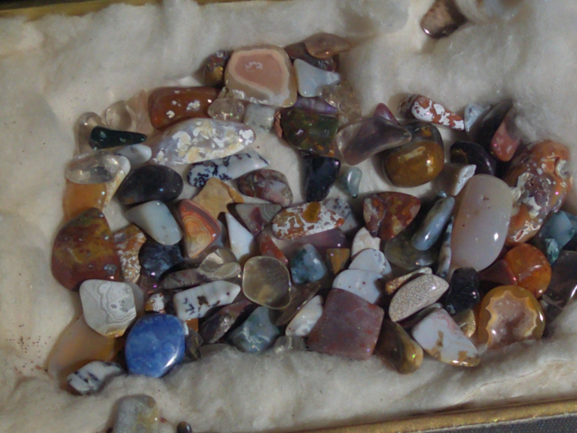 Grouping of Polished Stones and Mineral Specimens