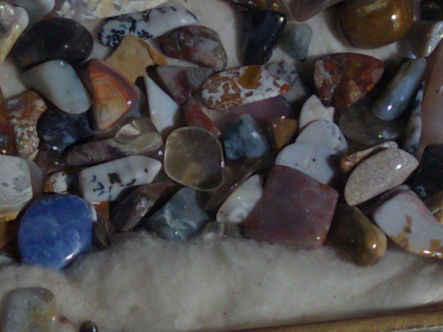 Grouping of Polished Stones and Mineral Specimens