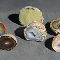 Lot 178 - Grouping of Six Agate Geode Halves