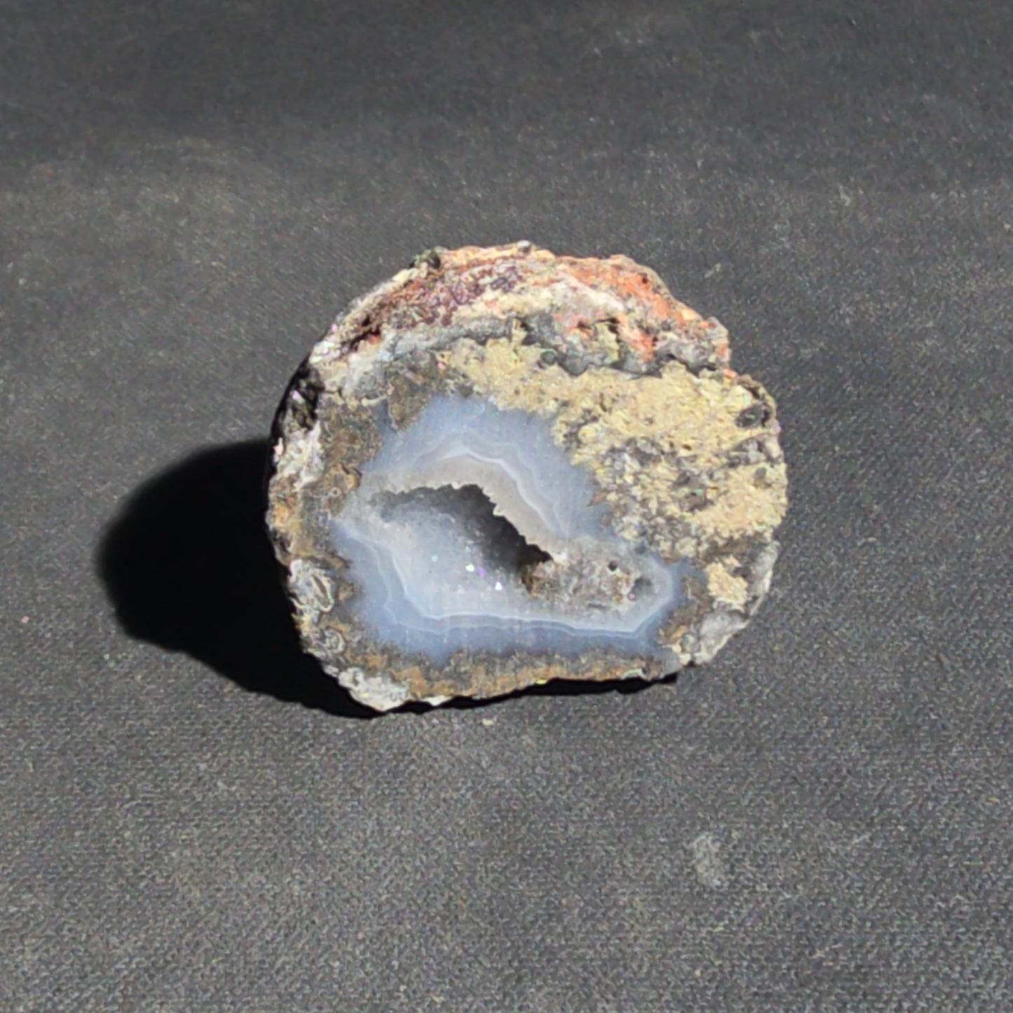 Grouping of Six Agate Geode Halves