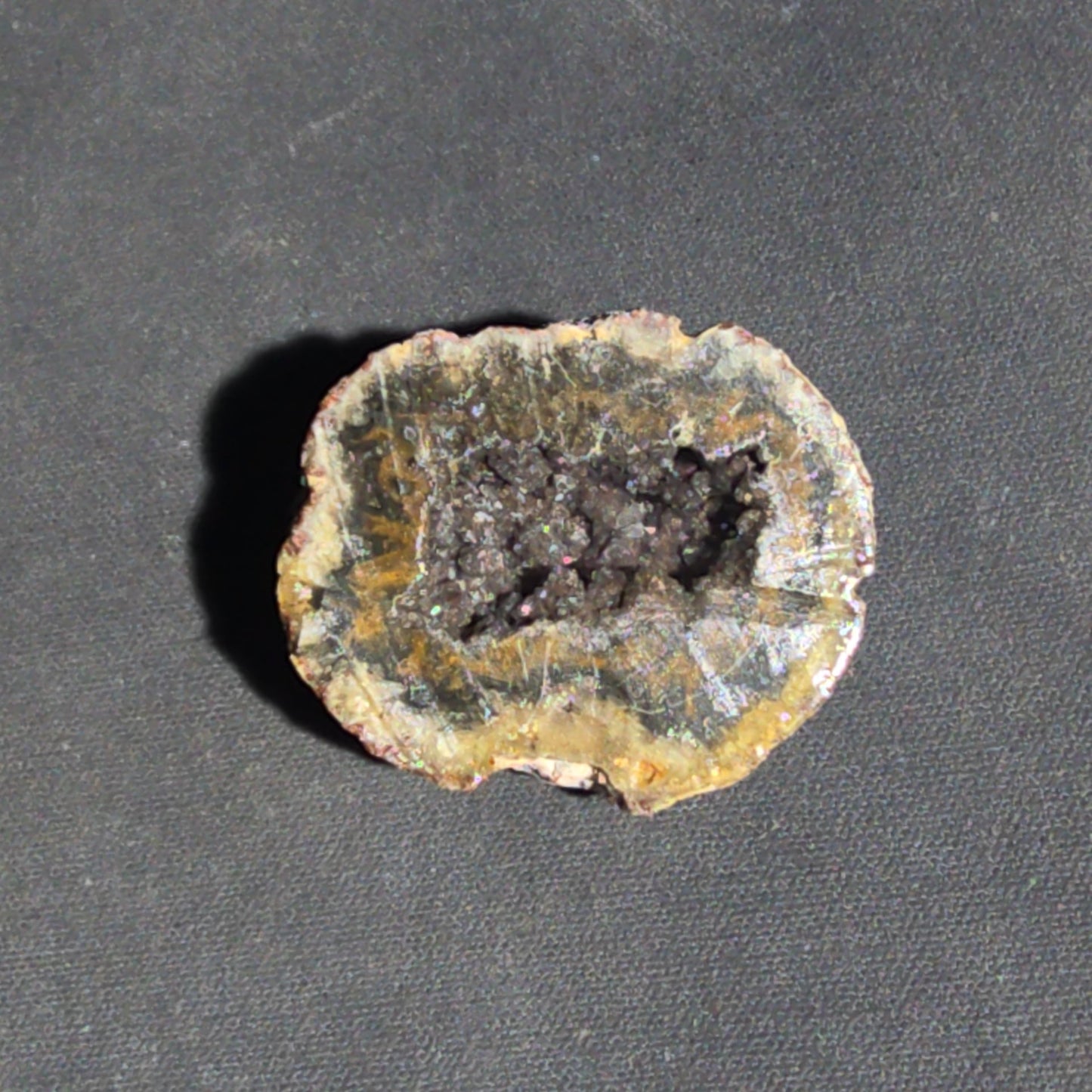 Grouping of Six Agate Geode Halves