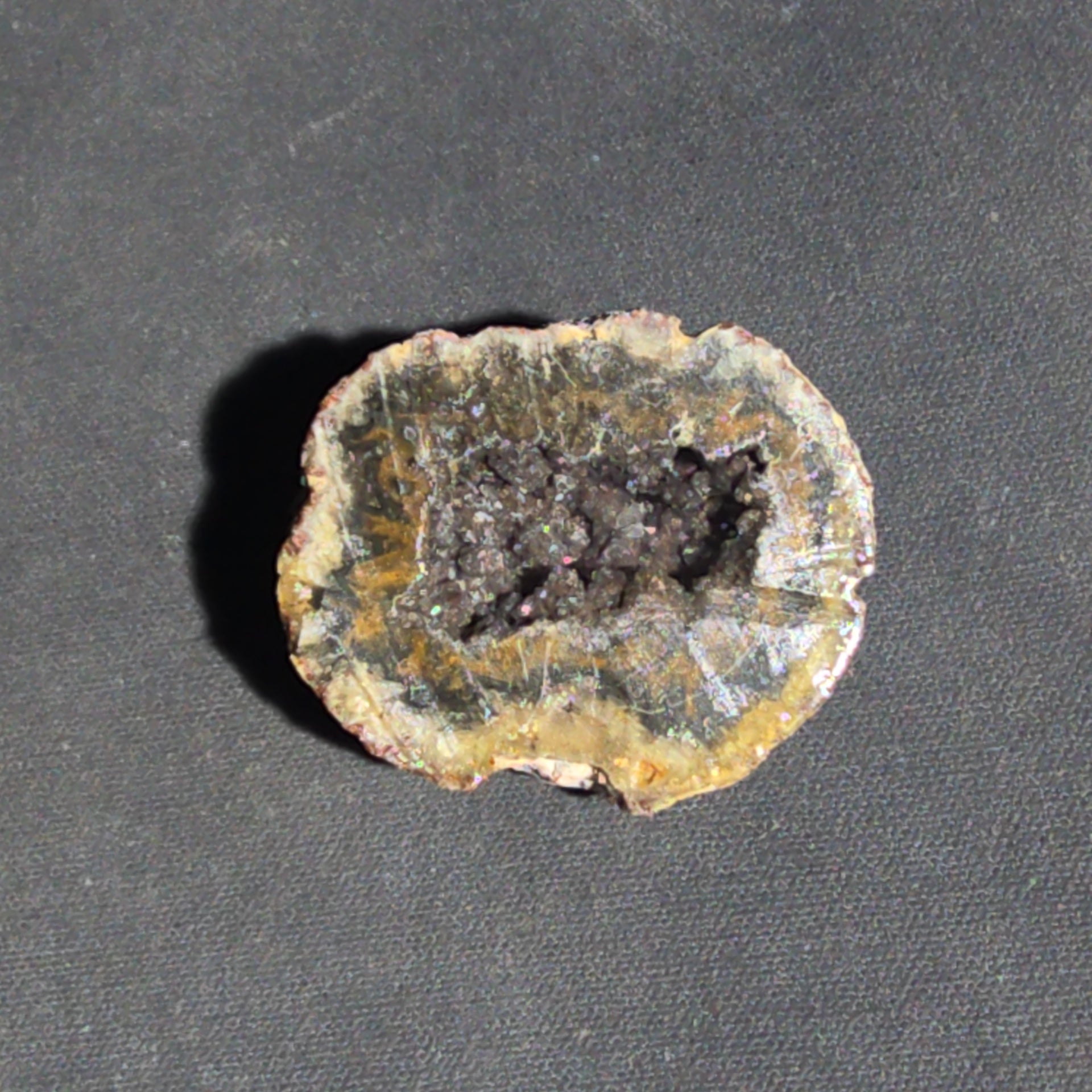 Grouping of Six Agate Geode Halves