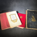 Lot 155 - Grouping of Four Antique and Vintage Books Including "The Royalty of Friendship" Inscribed to Actor William Gillette at the Garrick Theatre, New York City, 1906, "Captains Courageous" By Rudyard Kipling, and "Spinifex Walkabout"
