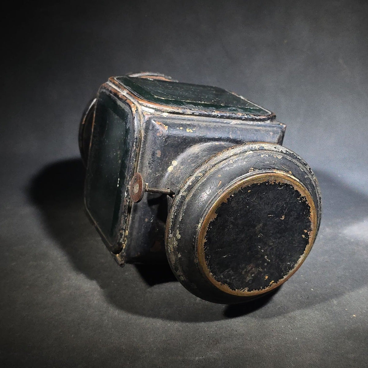 Antique Carriage Lamp Model 104, Manufactured by Atwood Castle Co., Amesbury, Massachusetts, U.S.A.