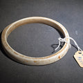 Lot 058 - Antique Bone Cuff Bracelet with Collector's Tag Noting "Shell Bracelet Arizona" And "Circa 400 AD"