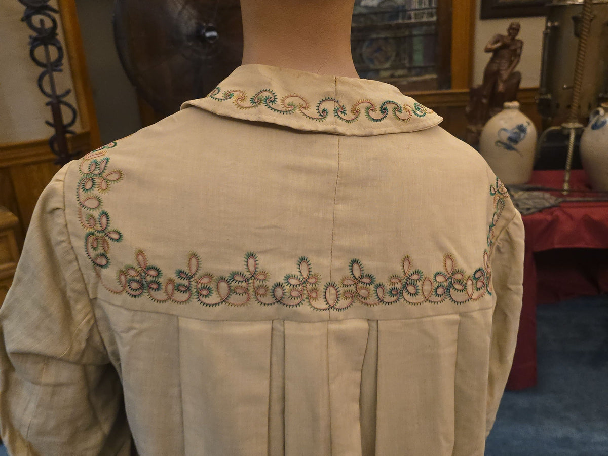 Antique I.O.O.F. Odd Fellows "Assistant Priest" Embroidered Ceremonial Robe, Manufactured by Ward & Stilson, New London, Ohio
