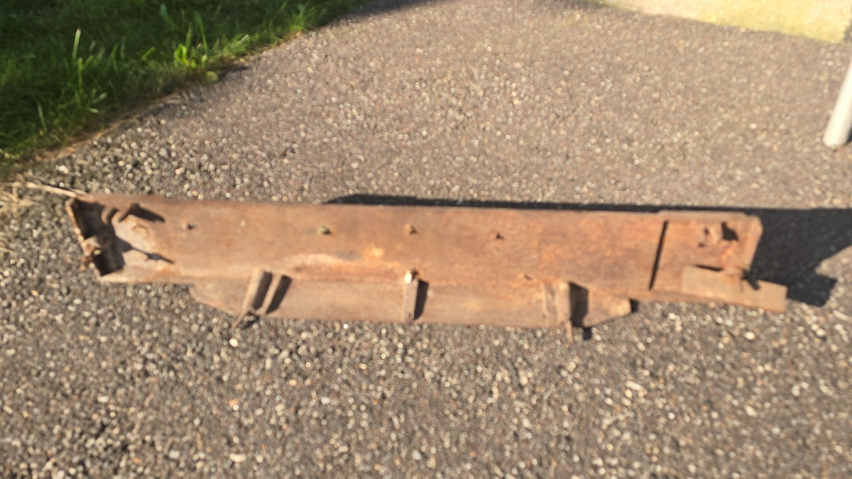 Antique Cast Iron Fireplace Grate Front with Cherub and Urn Relief