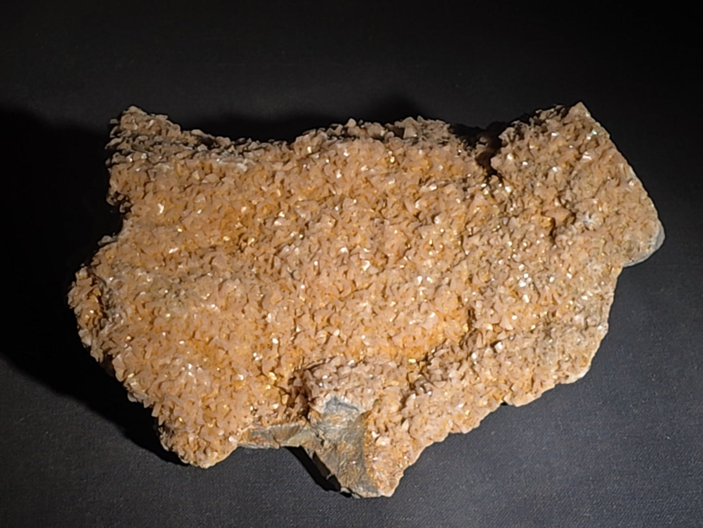 Pair of Mineral Specimens including Dolomite from Joplin, Missouri and Natrolite from Weehawken Tunnel, New Jersey