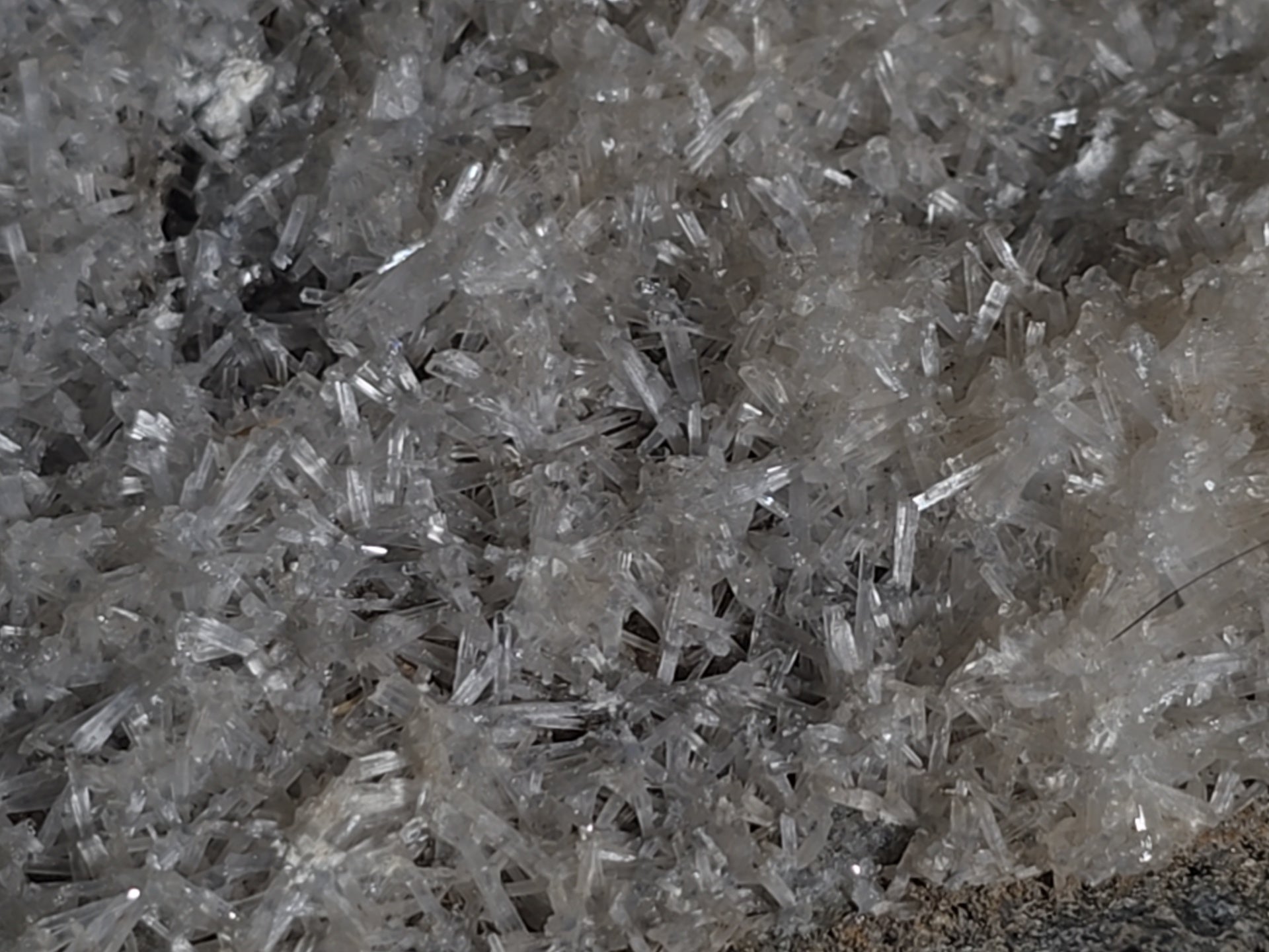 Pair of Mineral Specimens including Dolomite from Joplin, Missouri and Natrolite from Weehawken Tunnel, New Jersey