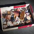 Lot 177 - Grouping of Polished Stones and Mineral Specimens Including Agate Slices, Tiger's Eye, Jasper, and Amethyst